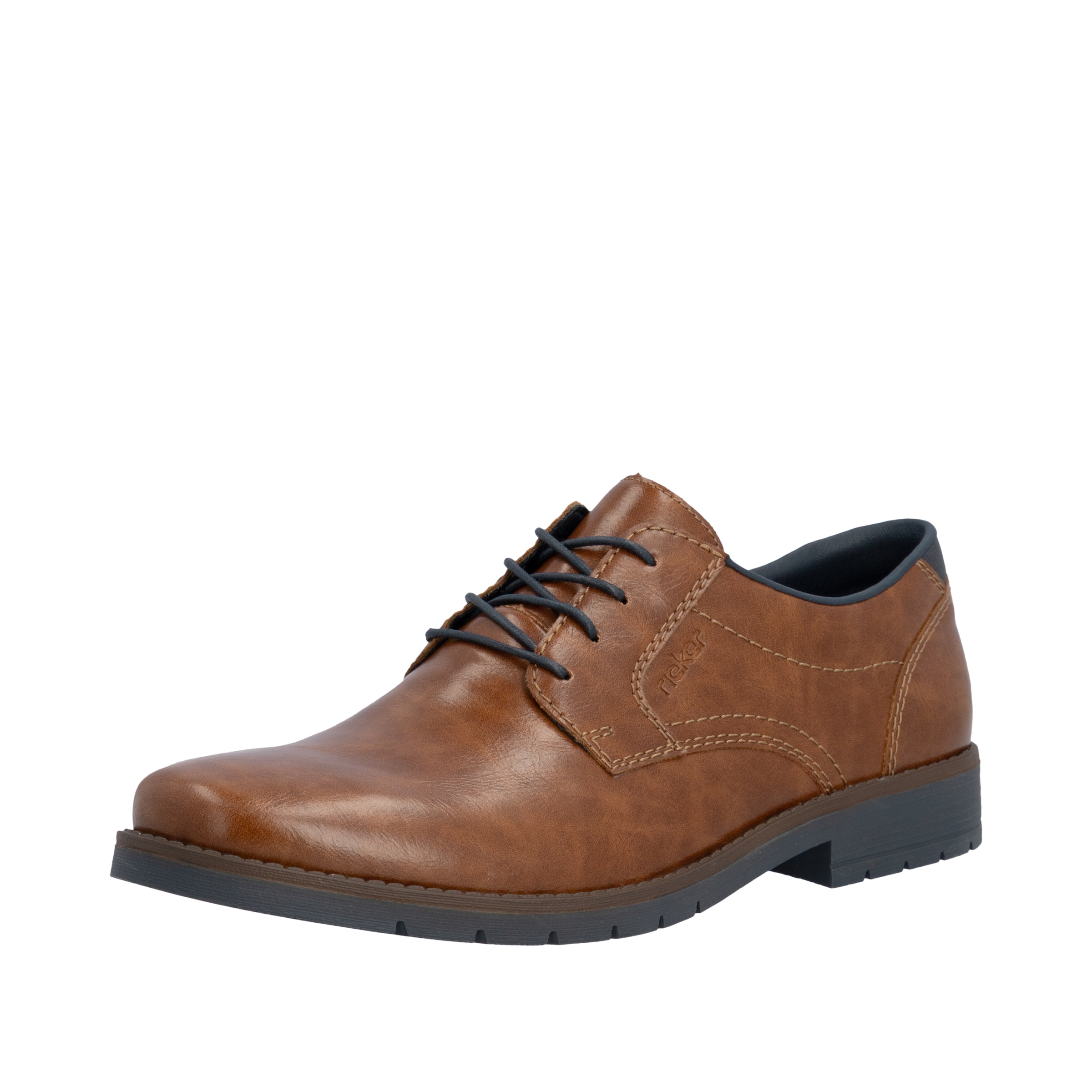 Rieker Lace-Up Shoes in 45 in Cognac, Item view