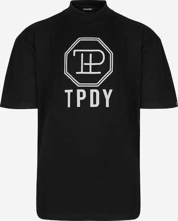 trueprodigy - Camisa 'Mikka' em preto: frente