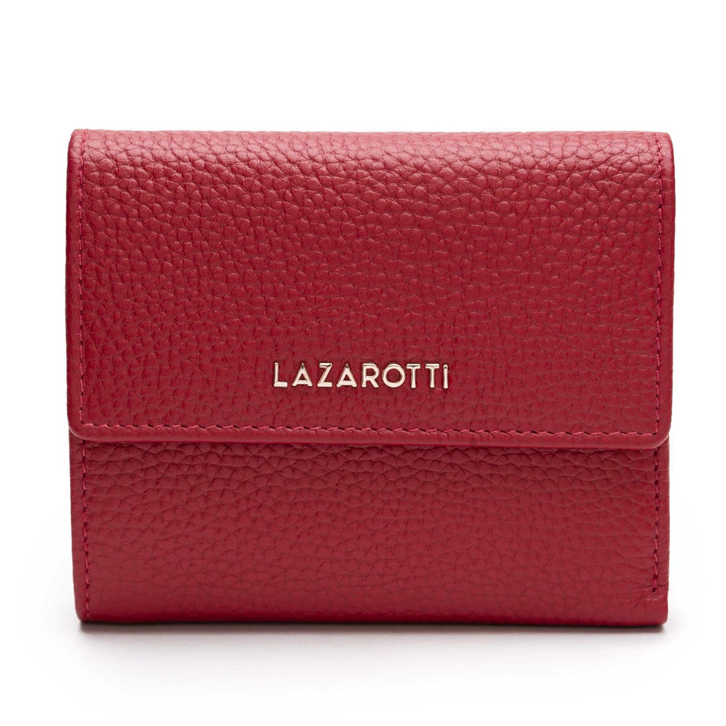 Porte-monnaies 'Bologna' Lazarotti en rouge : devant