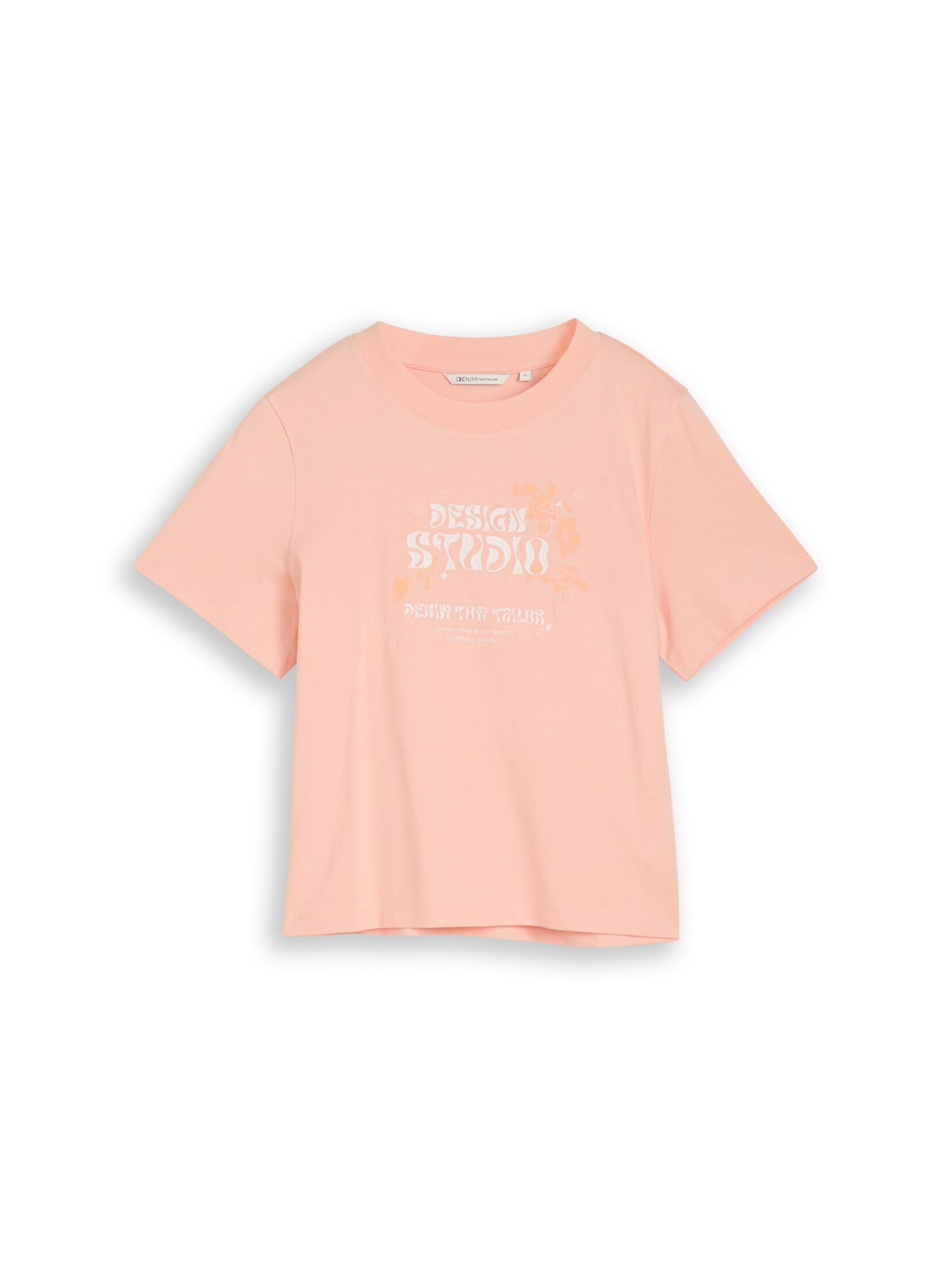 TOM TAILOR DENIM Shirt in Orange: front