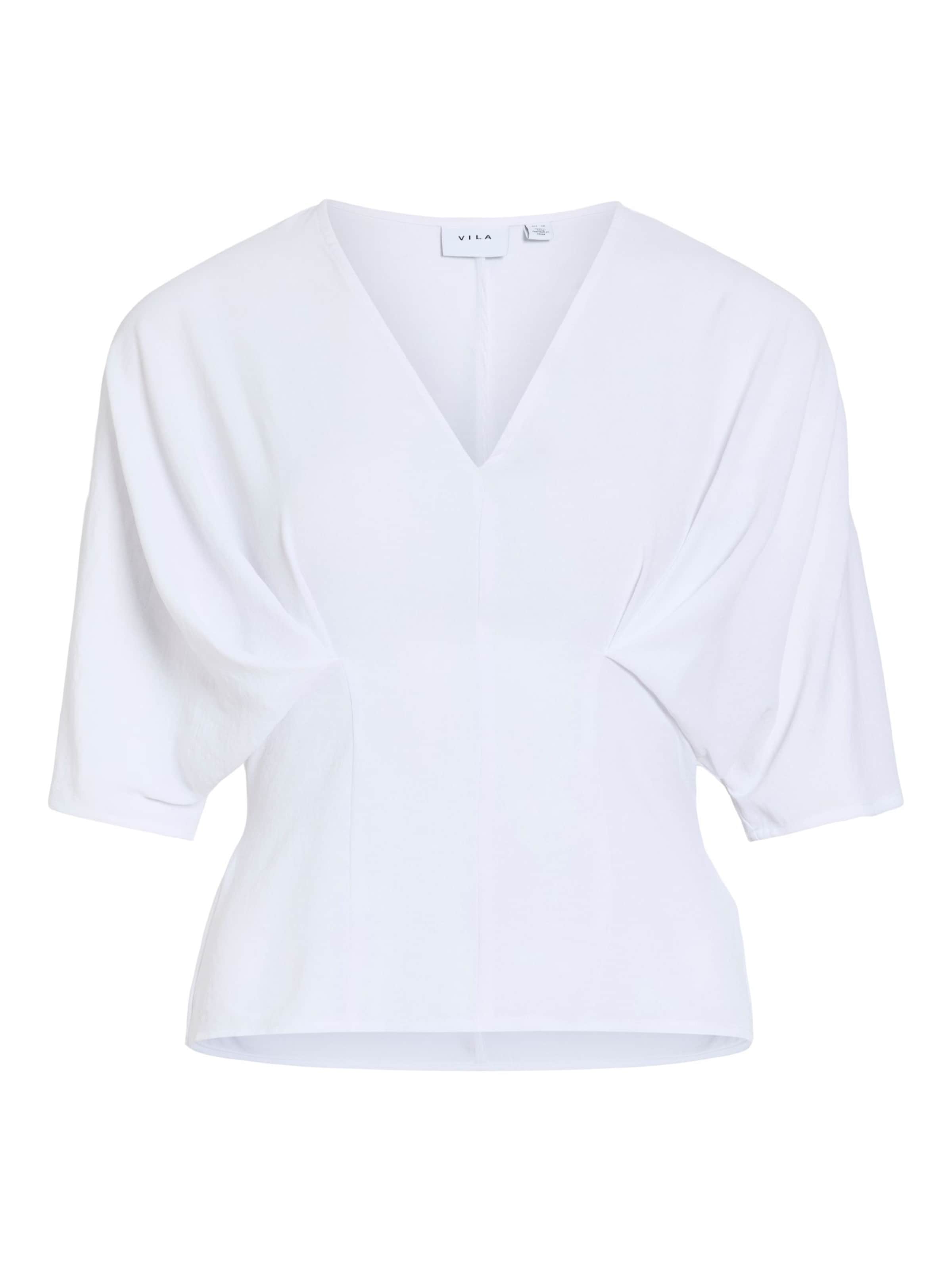 VILA Top in Wit: voorkant