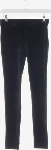 Theory Pants in XXS in Black: front