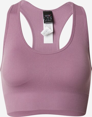 Bustier Soutien-gorge de sport Hunkemöller en violet : devant