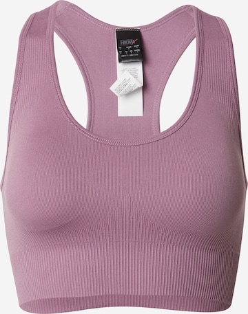 Hunkemöller Bustier Sport bh in Lila: voorkant