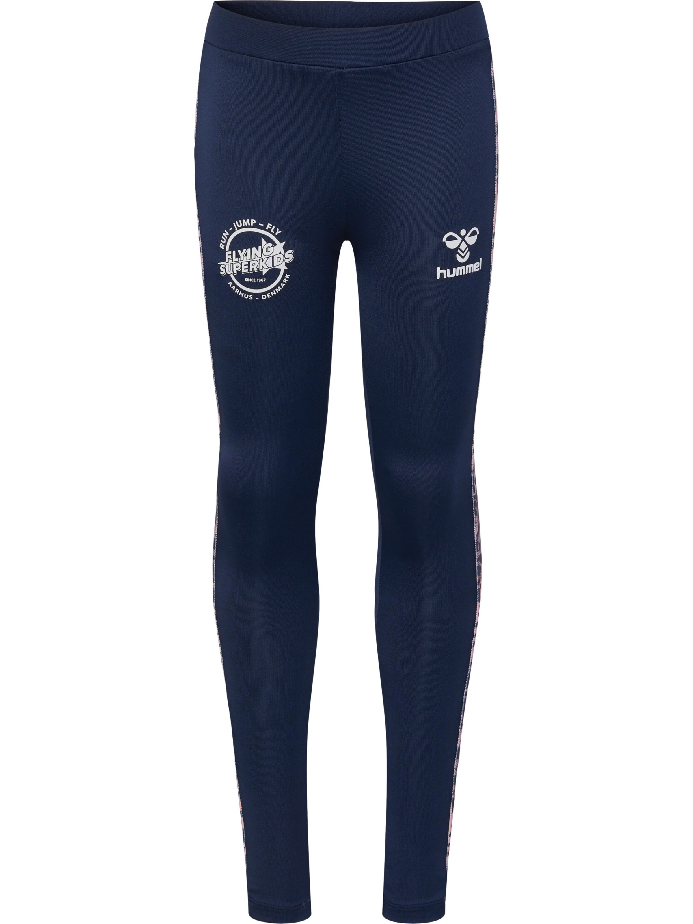 Hummel Skinny Sportbroek 'FSK JOY' in Blauw: voorkant