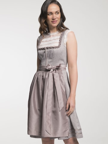 SPIETH & WENSKY Dirndl 'Diva' in Brown: front