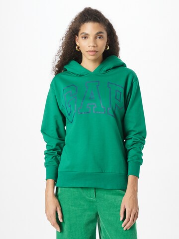 GAP Sweatshirt in Green: front