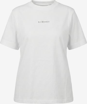 Kleinigkeit - Camiseta 'KK Mitte' en blanco: frente