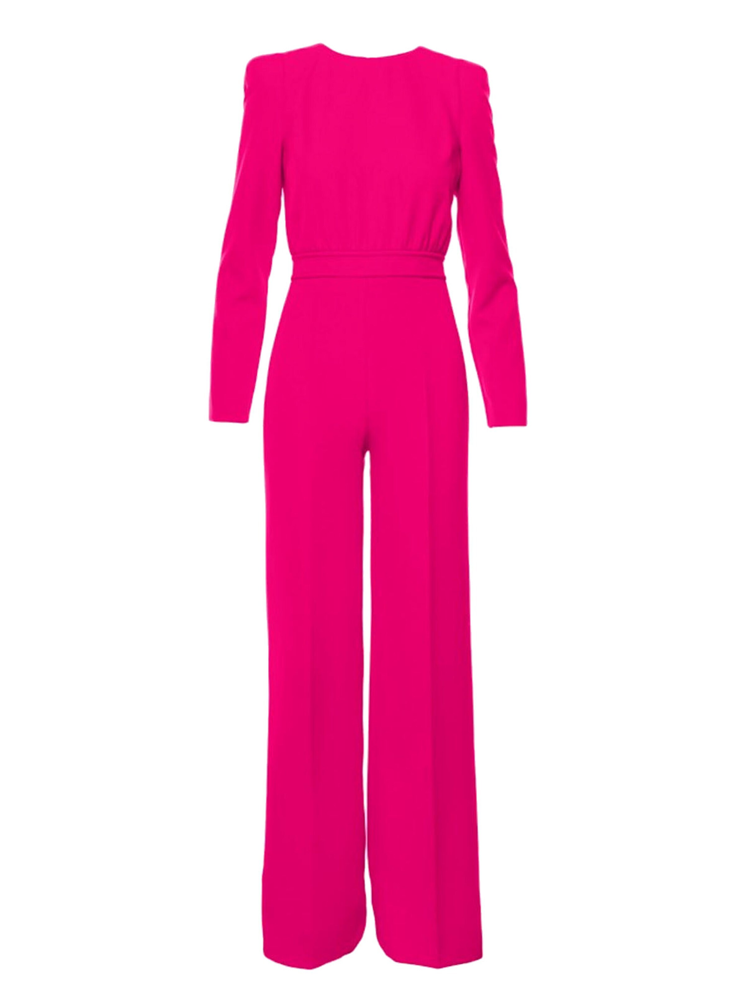Numoco Jumpsuit 'Overall Adele'‌‌‌‌‌‌‌‌‌‌ in Pink: Vorderseite