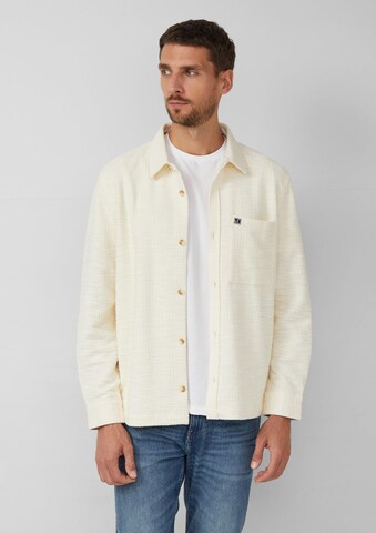 Coupe regular Chemise s.Oliver en beige