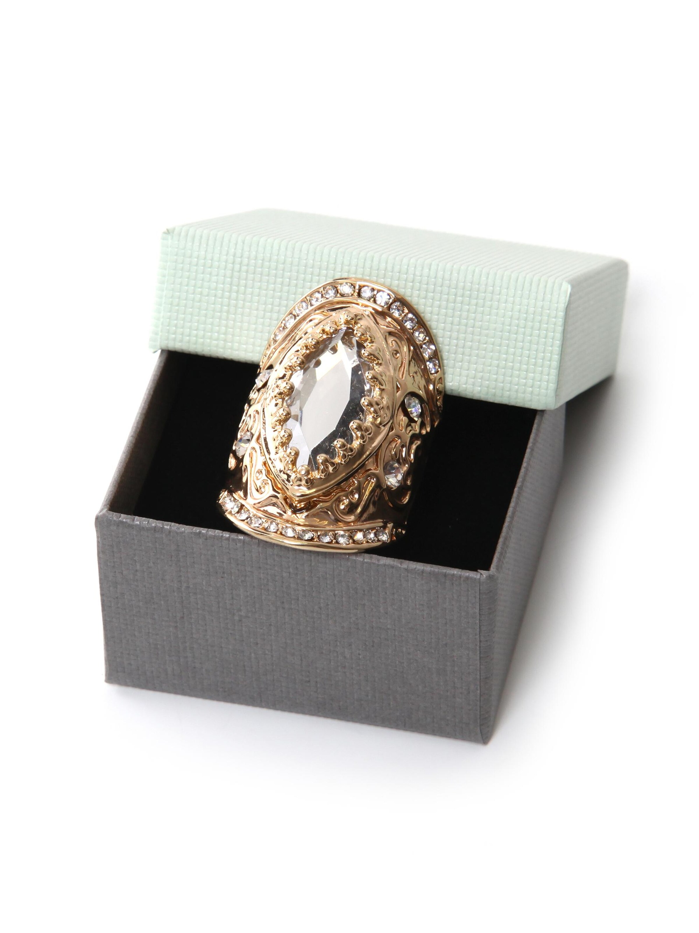COLLEZIONE ALESSANDRO Ring 'Queen' in Gold