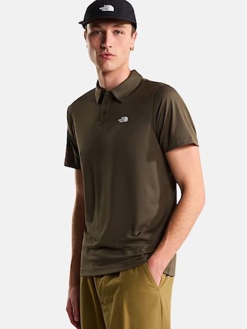 THE NORTH FACE - Camisa 'M TANKEN POLO' em verde: frente