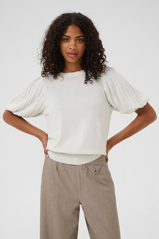 Kaffe Sweater 'Regina' in White: front