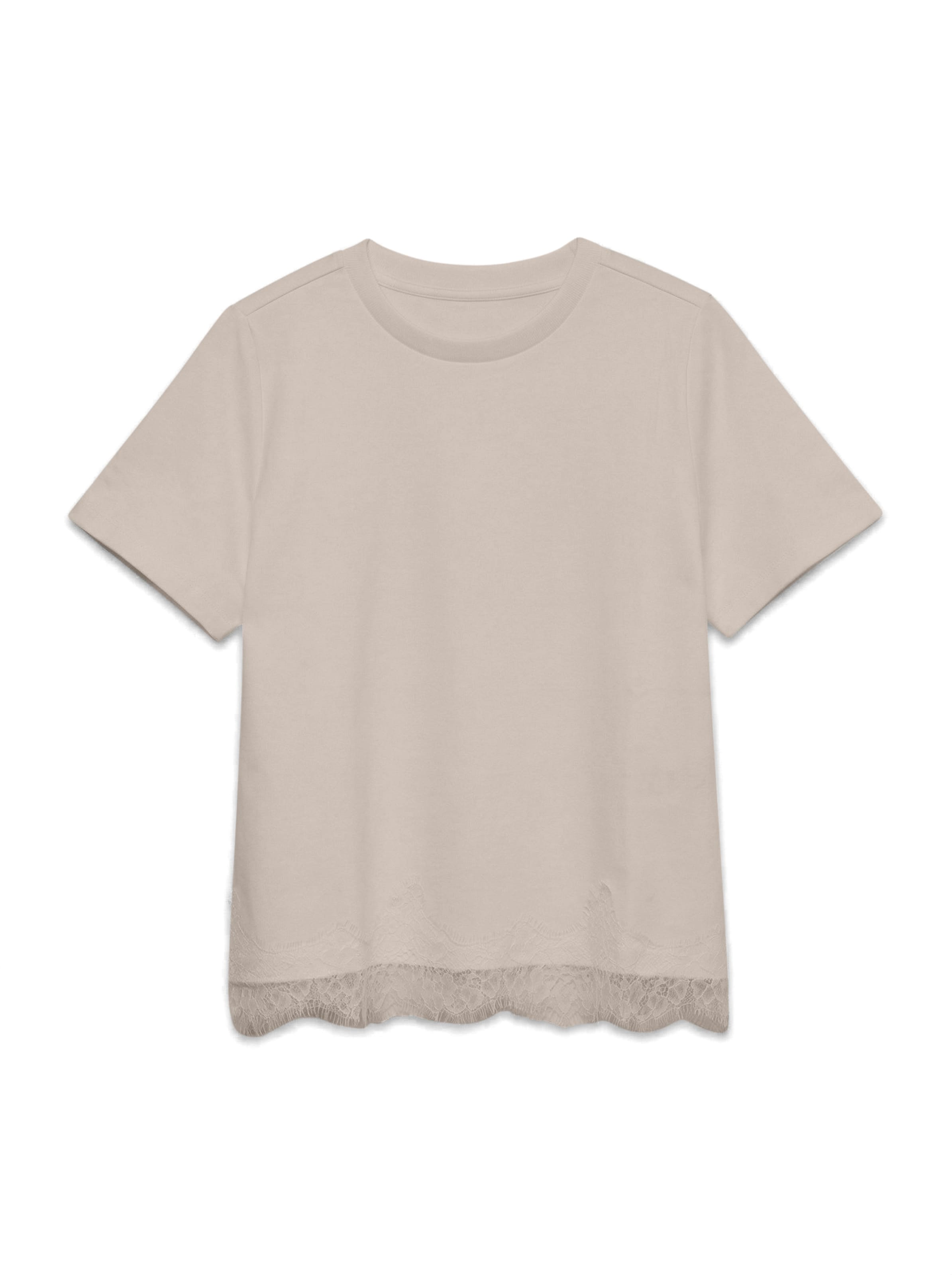 T-shirt 'VMSARA' VERO MODA en gris : devant
