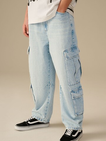 Next Baggy Jeans i blå