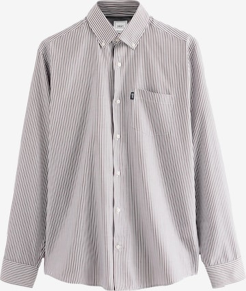 Next Regularny krój Koszula w kolorze brązowy: przód