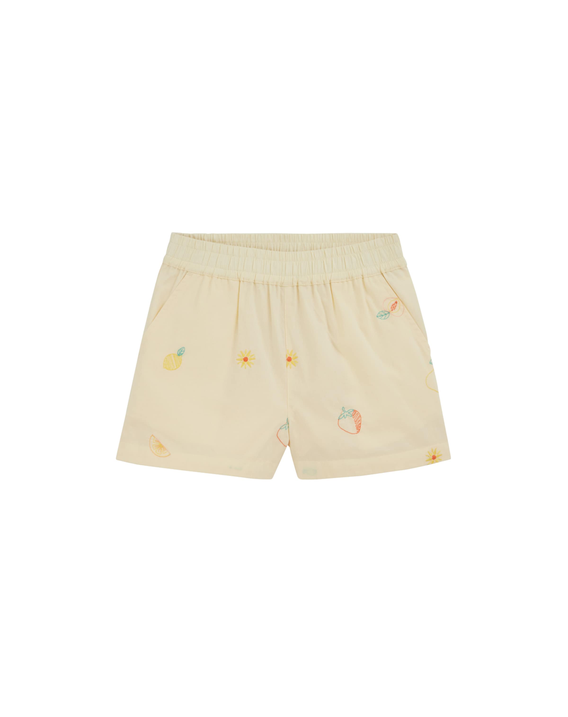 WE Fashion Свободный крой Штаны в Желтый: спереди