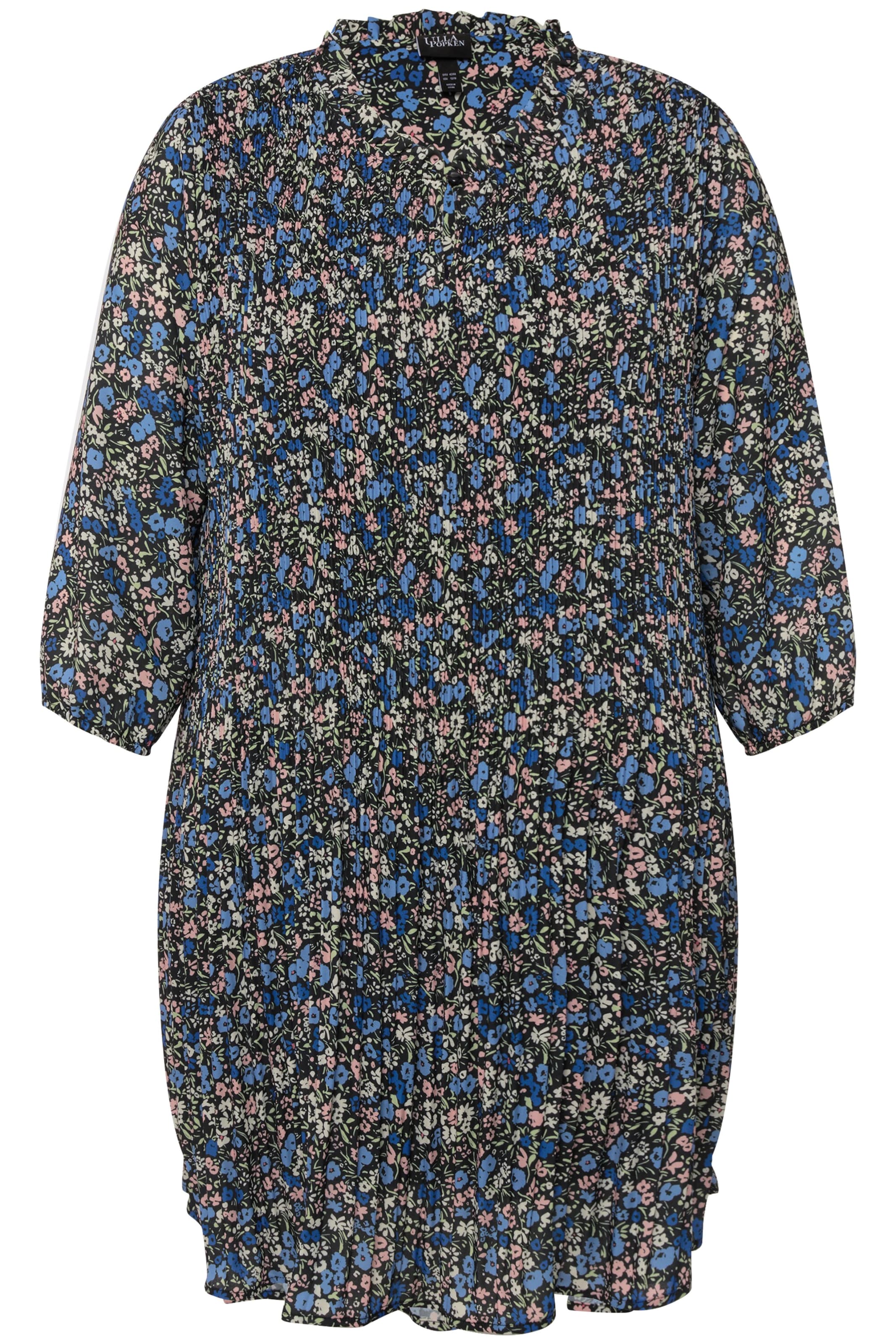 Ulla Popken Jurk in Blauw: voorkant