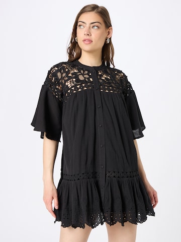River Island Košilové šaty 'QUINN' – černá: přední strana