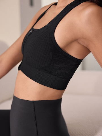 Bustier Soutien-gorge de sport Next en noir