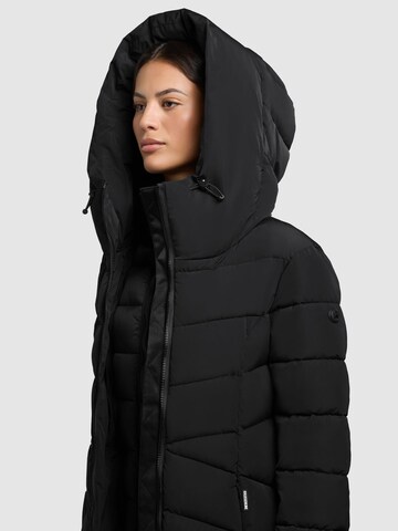 khujo Winter Coat 'Dier' in Black