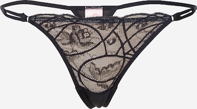 Hunkemöller String 'Luna' in de kleur Beige / Zwart, Productweergave