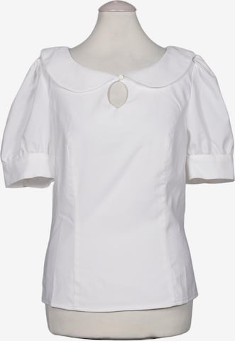 Lindy Bop Bluse M in Weiß: Vorderseite