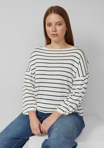 Pull-over QS en beige