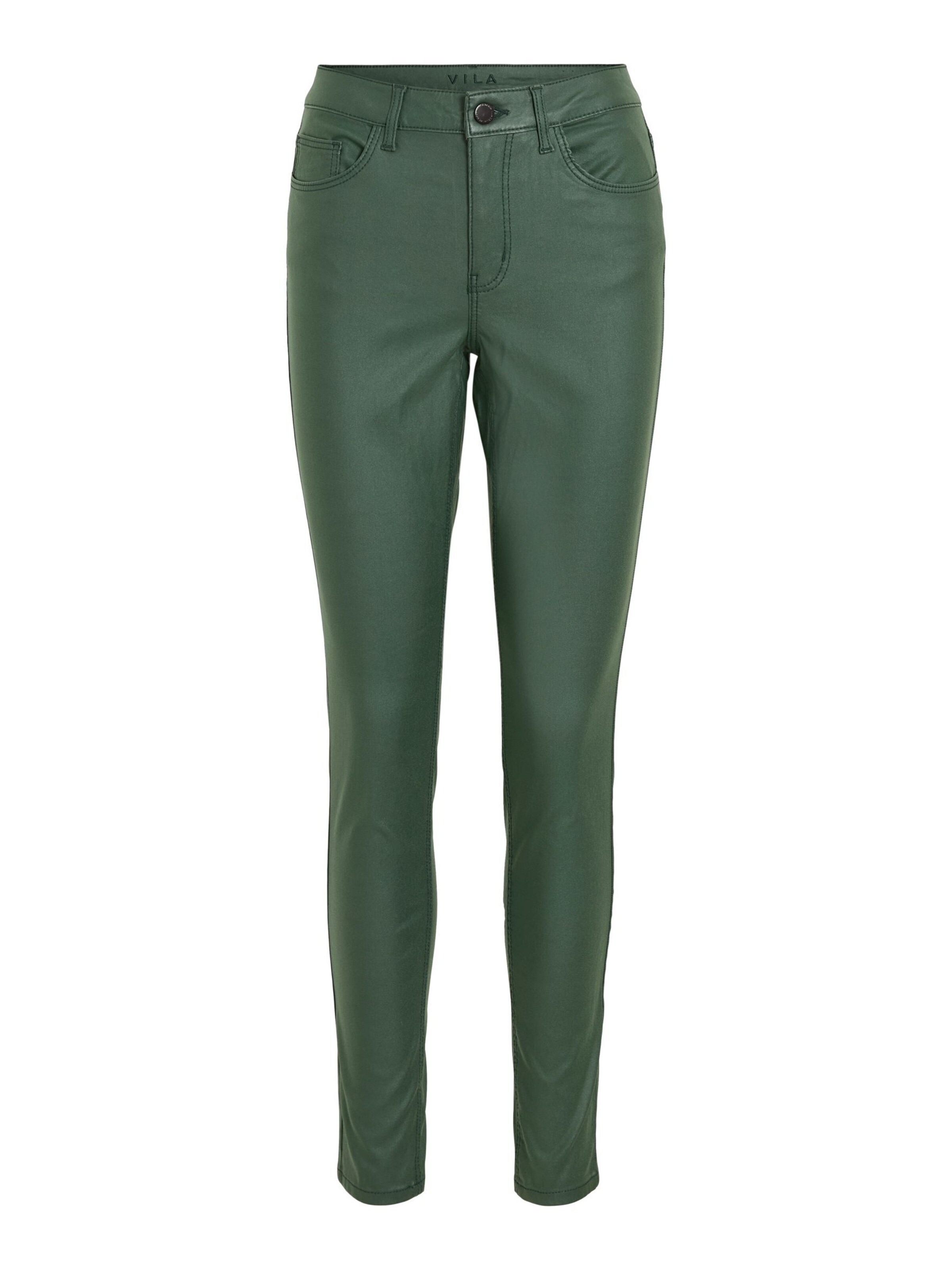 VILA Trousers 'VISarah' in Green: front
