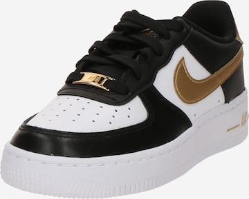Nike Sportswear Кроссовки 'AIR FORCE 1' в Черный: спереди