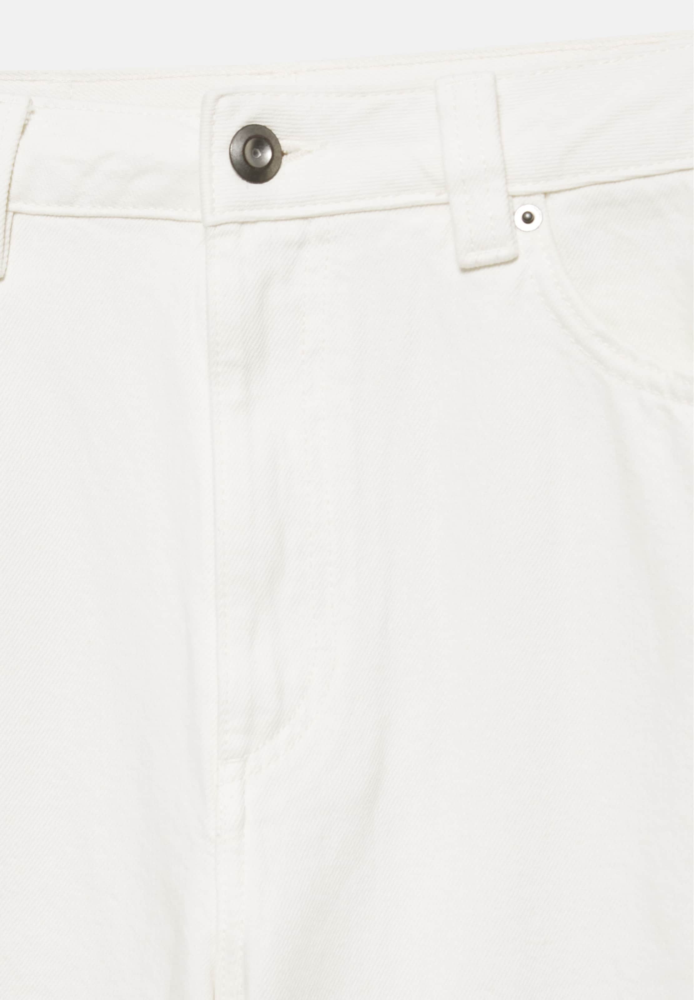 Baggy Jean Pull&Bear en blanc