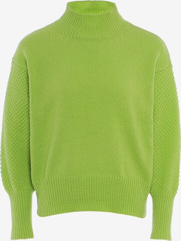 Libbi Sweater in Green: front