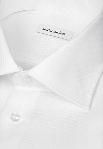 SEIDENSTICKER Slim fit Zakelijk overhemd in Wit
