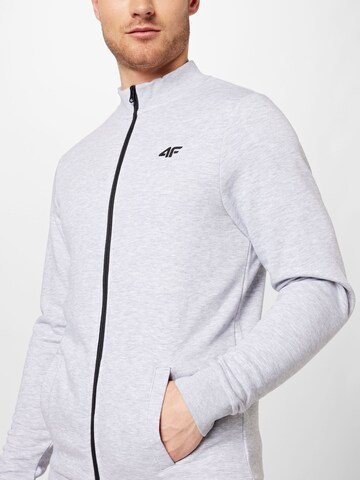 4F Sports sweat jacket in Grey