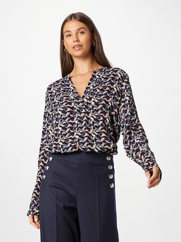 s.Oliver BLACK LABEL Blouse in Blauw: voorkant