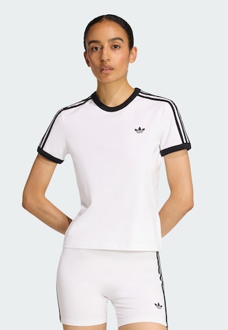 ADIDAS ORIGINALS Shirt in Wit: voorkant