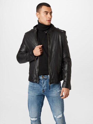 Gipsy Between-Season Jacket 'Maktos' in Black: front