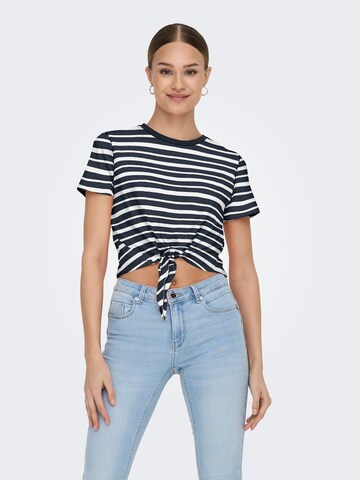 ONLY T-shirt 'ONLMAY' i blå: framsida