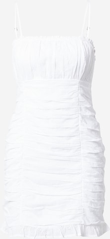 HOLLISTER Kleid in Weiß: predná strana