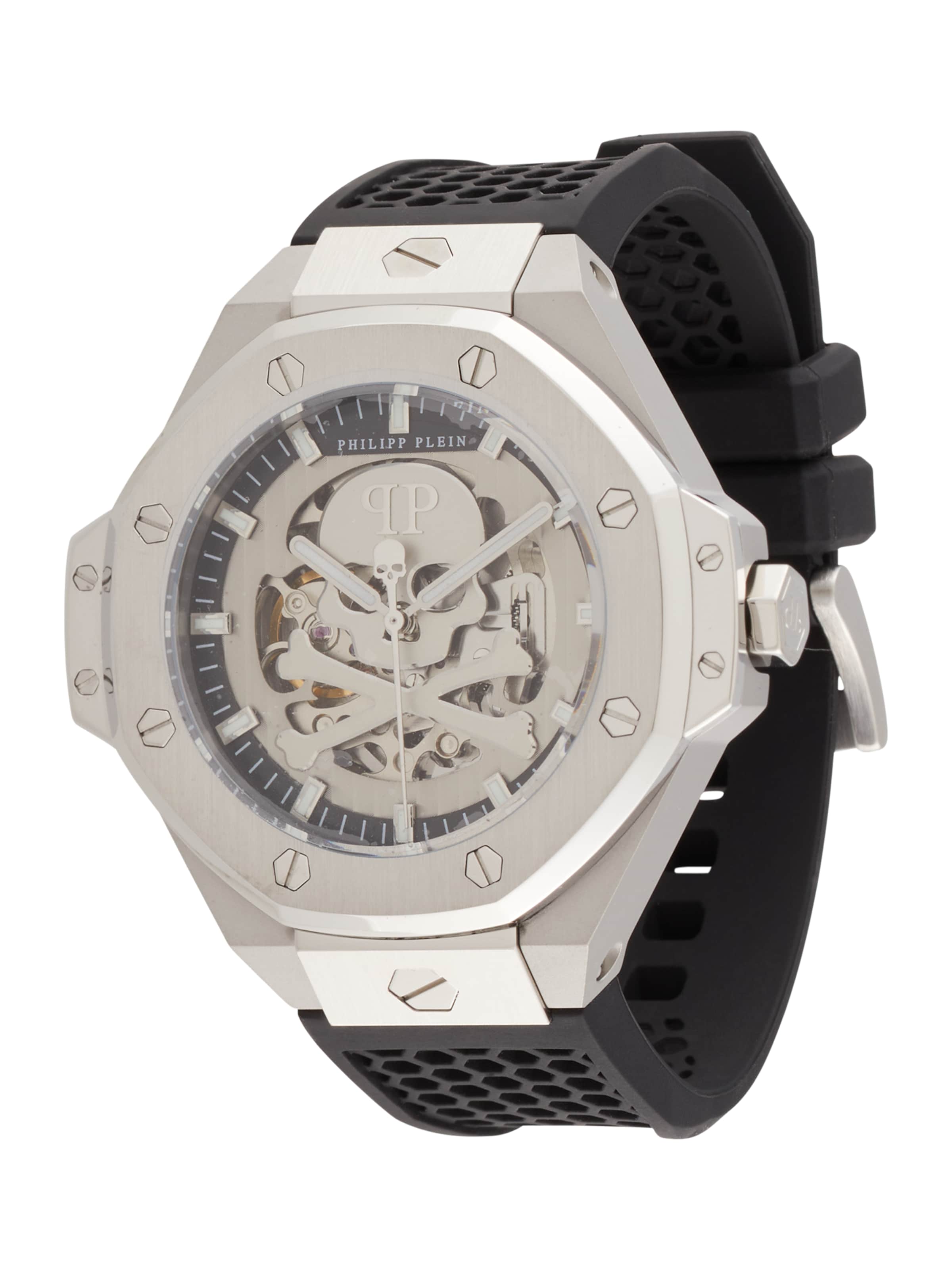 Orologio analogico di Philipp Plein Watches in nero: frontale