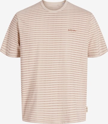 JACK & JONES Shirt 'Devin Daytona' in Beige: front