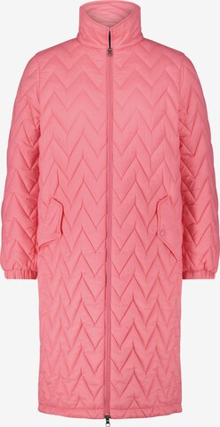 Cartoon Steppjacke mit Kragen in Pink: predná strana