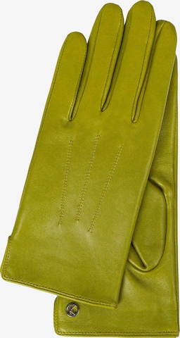 Gants 'Carla' KESSLER en jaune : devant