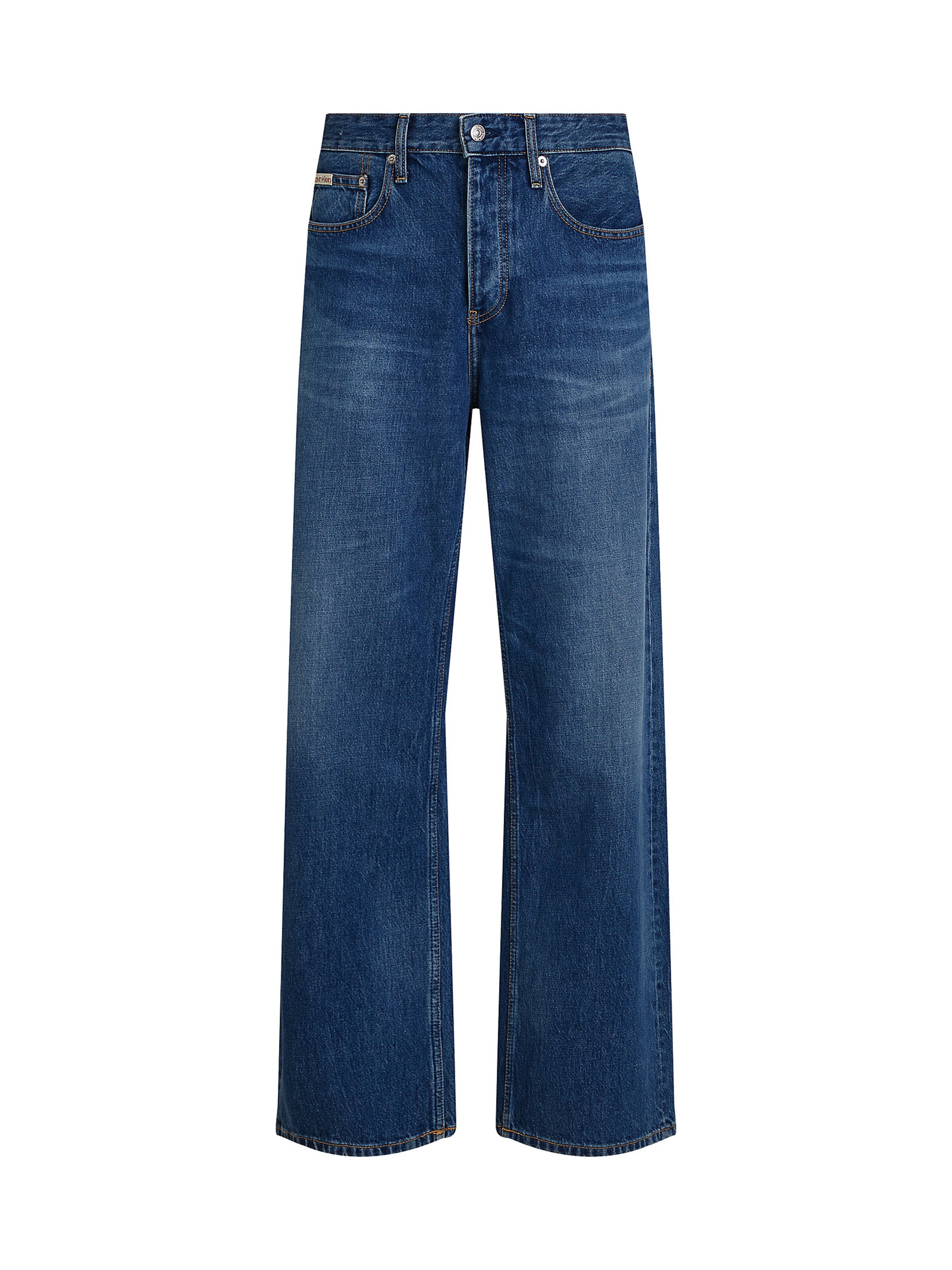 Calvin Klein Jeans Loose fit Jeans in Blue: front