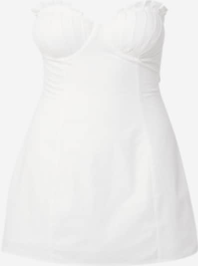 ABOUT YOU x Laura Giurcanu Robe 'Camilla' en blanc, Vue avec produit