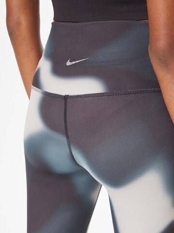 NIKE Skinny Workout Pants in Grey
