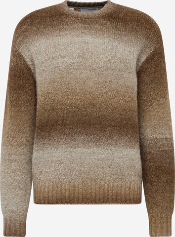 SELECTED HOMME Sweater 'Gaard' in Beige: front