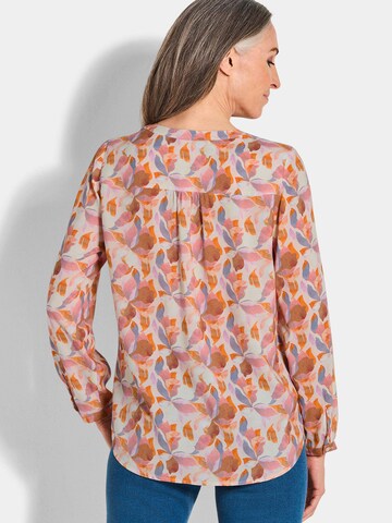 Goldner Bluse in Mischfarben