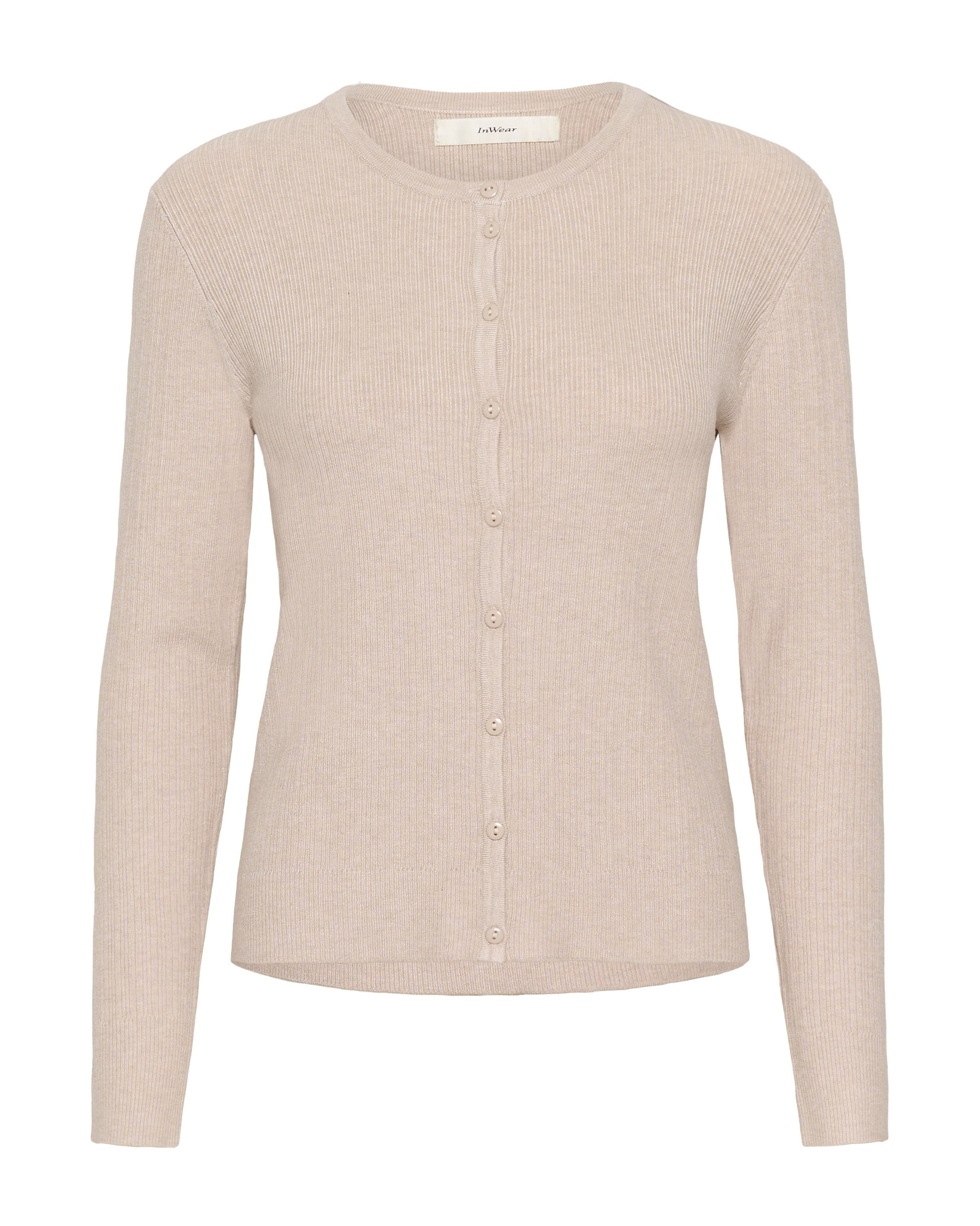 InWear Strickjacke 'Yenah' in Beige: Vorderseite
