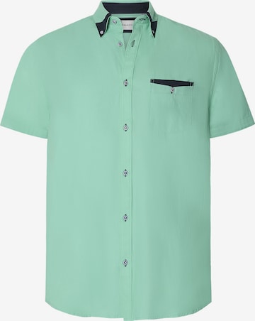 BABISTA Button Up Shirt 'Stefzite ' in Green: front